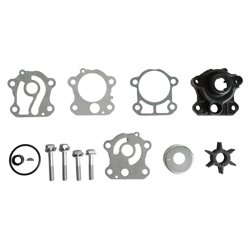 6H3-W0078-02 Water Pump Impeller Repair Kit With Housing For Yamaha Outboard 50 60 70 HP Engine Parts